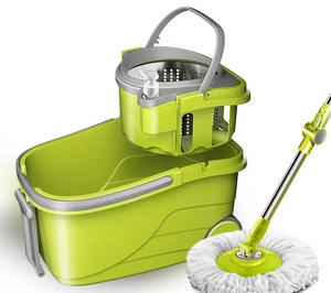 Máquina mopa <span class=keywords><strong>de</strong></span> suelo para el hogar, <span class=keywords><strong>Cubo</strong></span> <span class=keywords><strong>de</strong></span> limpieza <span class=keywords><strong>y</strong></span> <span class=keywords><strong>fregona</strong></span> <span class=keywords><strong>con</strong></span> <span class=keywords><strong>ruedas</strong></span> - Product Image 1