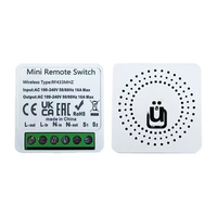 Interrupteur intelligent FY02 EWelink WiFi, commande à distance sans fil, minuterie, contrôleur, commande vocale, moniteur d'énergie 10A/16A