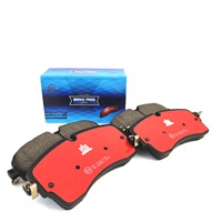 Produsen Keramik Kampas Rem Cakram Belakang Mobil Oe 097180525 untuk Isuzu Axiom; Begin; Bighorn; Vehicross 1991-1998 3.0L; 3.1L