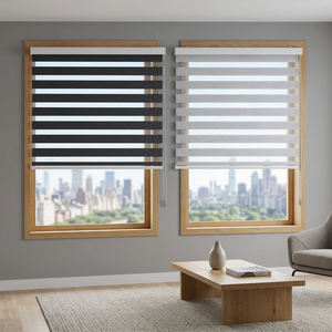 Korean Antibacterial Zebra Blinds Fabric Supplier High Quality 100% Polyester Heavyweight Bio Cleanshade Roller Shade <b>Window</b> - Product Image 3