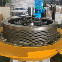 Machine à granulés centrifuges à matrice annulaire en acier inoxydable CE 8e génération pour biomasse, paille, herbe, sciure de bois, branches, combustible de haute qualité