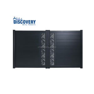 Portail décoratif <span class=keywords><strong>en</strong></span> aluminium, portail de jardin <span class=keywords><strong>en</strong></span> aluminium, écran décoratif avec un look contemporain - Product Image 6