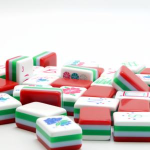 Juego de Mahjong Estilo Americano Portátil de Diseño Moderno, 4 Capas, 160 Fichas de Acrílico de Lujo para Juegos de <span class=keywords><strong>Ajedrez</strong></span> - Product Image 2