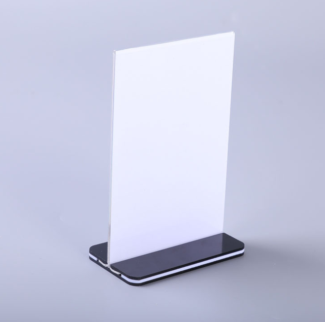 Acrylic Menu Holders Perspex Poster Leaflet Sign Display Stand A6