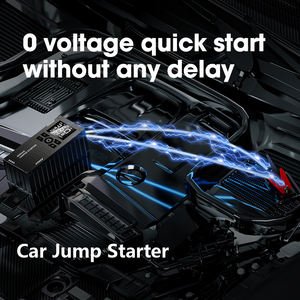 מכשיר התנעה לרכב ואופנוע עם משאבת אוויר, 1500A, ניפוח צמיגים, סוללה 8000mAh, תאורת LED, קופסת התנעה ניידת, 10 ליטר דלק - Product Image 2