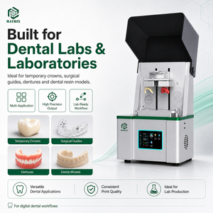 EU New <b>Compact</b> Dental 3D <b>Printer</b> with Dual Extruder for Laboratory Use 9K LCD Resin Technology High Accuracy & Fast Printing - Product Image 4