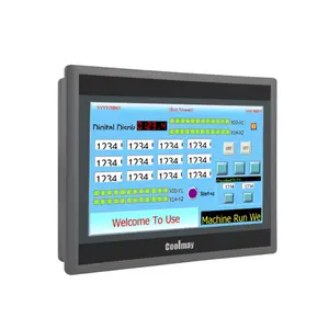 10 inch HMI touch screen with audio capabilities and Ethernet port