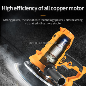 Lijadora Orbital para Paneles de Yeso con Luz LED y Aspiradora, Pulidora de Masilla para Paredes, Portátil, Recargable, Eléctrica - Product Image 2