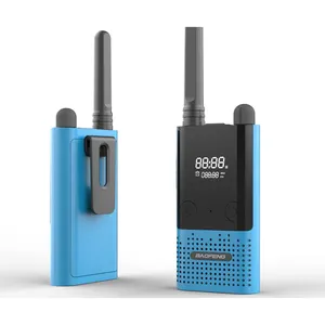 2020时尚宝峰收音机walkietalkie BF-T9对讲机walkie对讲机wcdma粉色对讲机BF T9带手表