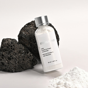 Oem ODM Vegan Hữu Cơ Niacinamide lưu huỳnh bột để kem cho mụn trứng cá da mặt Kem dưỡng da mụn đỏ nhẹ nhàng sửa chữa - Product Image 6