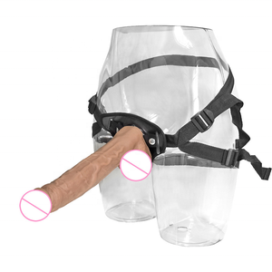 Männliche und weibliche tragbare Simulation Dildo Adult Sexspielzeug Mastur bator für Lesben - Product Image 4