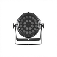 Projecteur PAR LED 250W 24x10W RGBW 4-en-1 DMX512 Noir Mat en Aluminium Moulé sous Pression Dimmable AC100-240V pour Scène