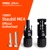 [ LONGI JA Solar ] Connecteur de panneau solaire Staubli MC4 IP68 2,5 mm 4 mm 6 mm 10 mm Connecteur de câble en plastique