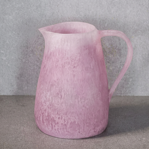 Jarra de Agua de Resina Epoxi Hecha a Mano, Diseño de Mármol, Asa Cuadrada, para Decoración de Cocina y Hogar, Venta Caliente - Product Image 1