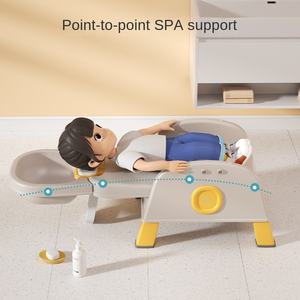 <span class=keywords><strong>Chaise</strong></span> de lavage de cheveux allongée <span class=keywords><strong>chaise</strong></span> de shampooing pour bébé en plastique pour bébé <span class=keywords><strong>chaise</strong></span> Portable réglable pour bébé <span class=keywords><strong>Table</strong></span> à manger d'alimentation Unique - Product Image 5