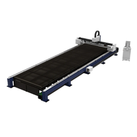 Mesin pemotong Laser CNC bersertifikasi CE, 1500W 6000W tipe Gantry, 4 sumbu, 6025 mesin pemotong Gantry untuk Cypcut keselamatan tinggi logam