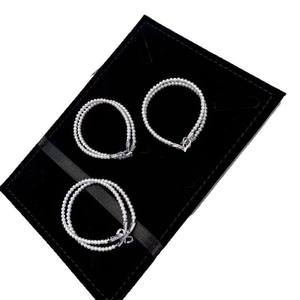 Bracelet princesse style Zhuji Star, double couche, perles naturelles de 3-4 mm, nouvelle boucle, bracelets et joncs élégants en perles - Product Image 5