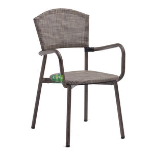 Mesa y silla de aluminio para cafetería, restaurante al aire libre, comercial, E1160 + E9612TCS1 - Product Image 5