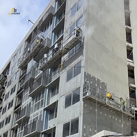 Plateforme de levage suspendue industrielle ZLP800, nacelle de façade de bâtiment, échafaudage suspendu électrique pour chantier de construction