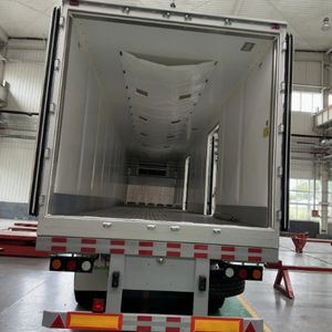 Caisse frigorifique sur plateau à trois essieux, semi-remorque frigorifique, remorque de camion - Product Image 4