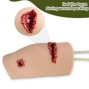 Simulador de Rodilla de Plástico de Alta Fidelidad <span class=keywords><strong>para</strong></span> Enseñanza Médica, <span class=keywords><strong>para</strong></span> Entrenamiento en Control de Hemorragias y Cuidado de Heridas, Primeros Auxilios - Product Image 2