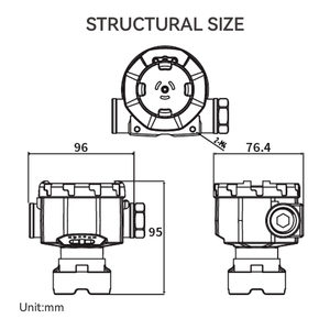 Industrial Commercial 100%LEL CH4 LPG Combustible <strong>Gas</strong> Analyzer <strong>Monitoring</strong> System - Product Image 2