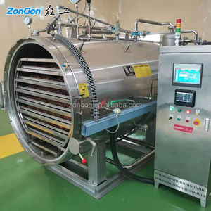 Volautomatische Hoge Temperatuur Chinese Kruidengeneeskunde Kruiden Stoom Retort Sterilisator Autoclaaf Machine - Product Image 5
