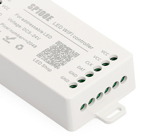Controlador <span class=keywords><strong>WiFi</strong></span> WS2812B <span class=keywords><strong>SP108E</strong></span> Compatible con WS2811 WS2815 WS2801 SK6812 WS2813 Tira de LED RGBW Direccionable - Product Image 4