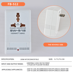 Directo de fábrica Convertidor de CA monofásico de 220V a 110V/110V a 220V Transformador de aumento/reducción de potencia - Product Image 5
