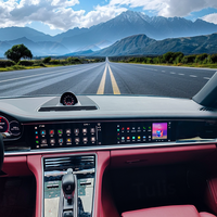 Sistem kontrol sentuh 11 inci Multimedia pilot Co Tulis untuk Porsche Panamera 2018-2023 Unit utama Carplay hiburan Video