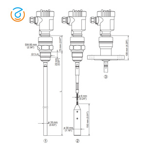 Medición de nivel sólido con alcance de 75 m, salida de 4-20 mA, -196 a +450 - Product Image 3