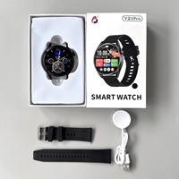 Neue V21 Pro Smartwatch mit rundem 1,52-Zoll-TFT-Display für Anrufe, Herzfrequenz- und Blutdruckmessung sowie Fitness-Tracking