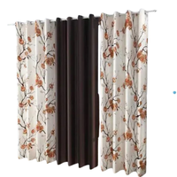 Cortinas Jacquard Estilo Indio Suministradas por Fábrica |   Cortinas Opacas Tejidas de Poliéster/Algodón 100% con Diseño Moderno y Lujoso, Personalizables