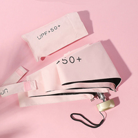 Parapluie de luxe pour femmes, g, couleur rose, mini poche, personnalisé, pour la pluie, avec logo, vente en gros