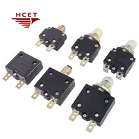 Protector de Sobrecorriente de Alta Calidad HCET Serie 88, 3A~50A, Manual/Eléctrico/Batería, para Automóviles, Garajes, Hogares, Interruptores de Circuito de Motor