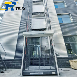 Plataforma elevadora hidráulica de carga Tengrui, 9 m de altura de elevación, control remoto eléctrico para planta de fabricación - Product Image 2