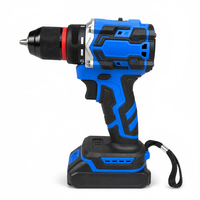 Perceuse sans fil RYNEX 21V 10mm 45Nm 2 vitesses avec lumière de travail LED et batterie lithium 1.5Ah
