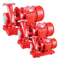 Conjunto de Bomba Contra Incendios Horizontal XBD5.0/10G-JSW, Diseñada para Suministro de Agua Presurizada en Edificios Industriales, Urbanos y de Gran Altura