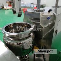 Homogeneizador Mezclador Emulsionador al Vacío de Alta Velocidad Totalmente Automático de Acero Inoxidable para Crema Facial de Laboratorio con Volumen Personalizado