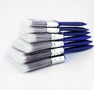 Professional Paint Brush Manufacturer Good For Fast Painting Blue Plastic Handle