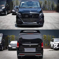 2016-2023y V Class W447 Mise à niveau vers 2024y Kit de carrosserie Facelift Mise à niveau Pare-chocs de voiture pour W447 Accessoires de voiture Pièces automobiles