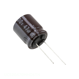 ตัวเก็บประจุแบบช่องรัศมี47 uF 20% 400V ตัวเก็บประจุแบบ UCS2G470MHD6TN ผ่านรู - Product Image 1