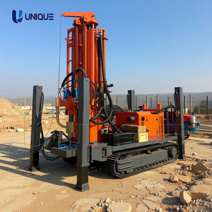 เครื่องเจาะบ่อน้ำดีเซล UNIQUE ขนาด 260 ม. 300 ม. พร้อมเส้นผ่านศูนย์กลางการเจาะ 250 มม. - Product Image 6
