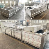 Tunnel peut pasteurisateur bière bain-marie équipement de pasteurisation pour bouteille en verre/canettes/pot pasteurisation