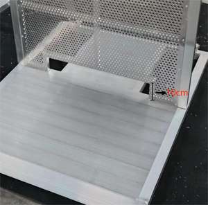 알루미늄 군중 제어 배리어 콘서트 안전 배리어 복도 옥외 이벤트에 강한 의무 - Product Image 3