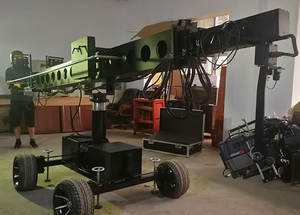 Juego completo de grúa súper telescópica de 9m a la venta con plataforma rodante motorizada - Product Image 4