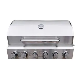 Gia Đình Hộ Gia Đình Thương Mại BBQ Được Xây Dựng Trong Grill Ngoài Trời Thịt Nướng Gas Và Than Grills