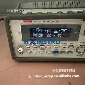Keithley 2110 5.5 มัลติมิเตอร์แบบดิจิตอล USB พร้อมจอแสดงผลคู่ 2110-100 Tektronix * hx1 - Product Image 4