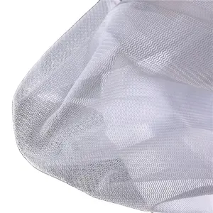 WHOLESALE 100% Recycled Polyester 50D Knitted Mesh Fabric RPET For Vegetable Fruit Bags