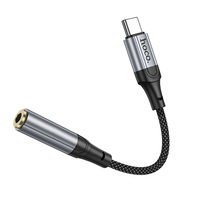 Adaptateur audio numérique HOCO USB Type C vers prise casque 3,5 mm pour Sumsang Xiaomi Redmi Poco Pixel LG Câble auxiliaire 3,5 mm